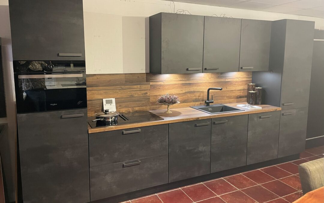 Keuken Speed beton zwart