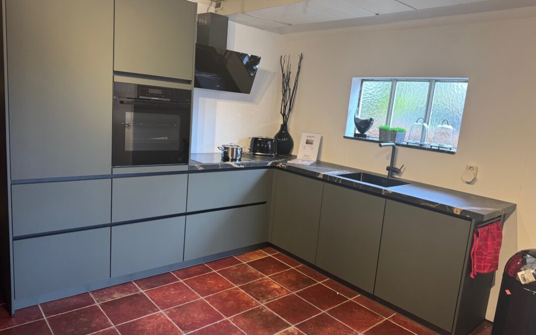 Keuken Easytouch Mineraalgroen